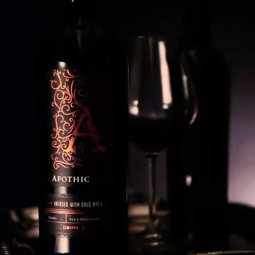 Apothic Brew with Wine Glass