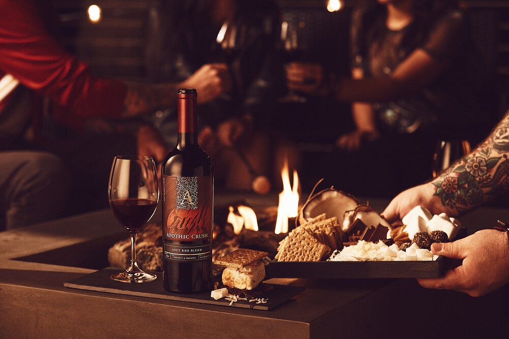 Apothic Crush & Toasted Coconut S'mores