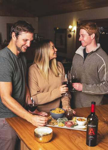 Apothic Pinot Noir paired with food