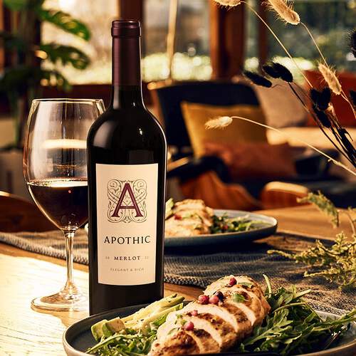 Apothic Merlot pairing