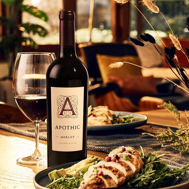 Apothic Merlot pairing
