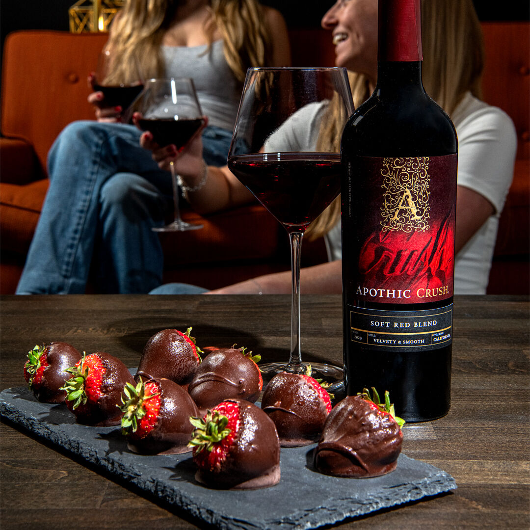Crush & Chocolate Covered Strawberries