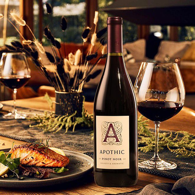 Apothic Pinot Noir pairing
