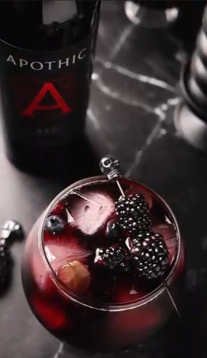 Apothic Red Spooky Sangria Cocktail